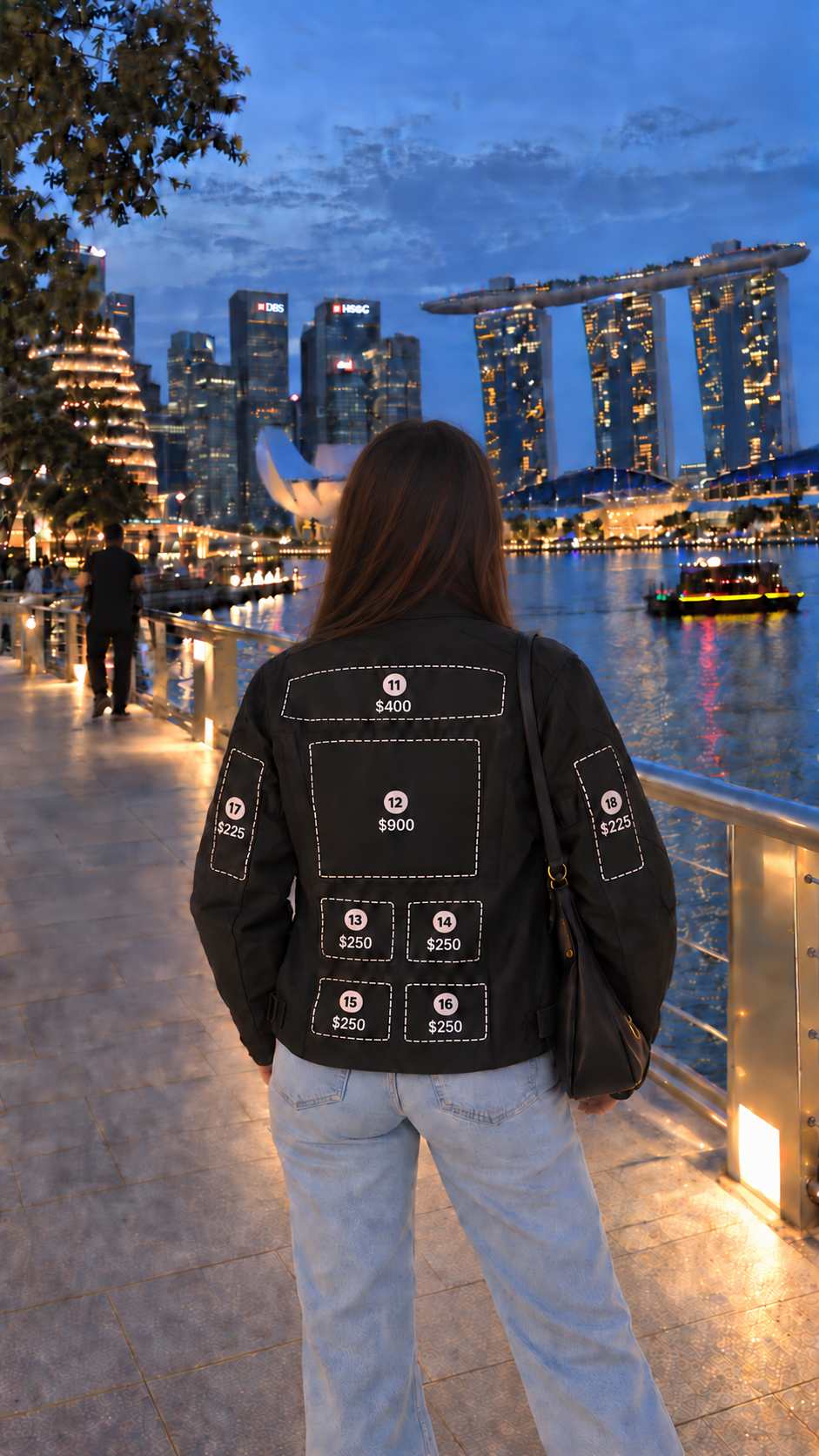 Back of the GRID2049 sponsor jacket