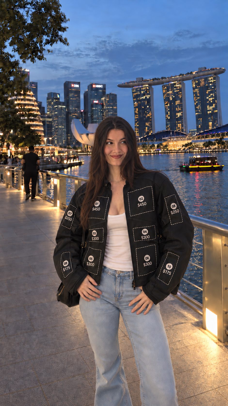 Front of the GRID2049 sponsor jacket